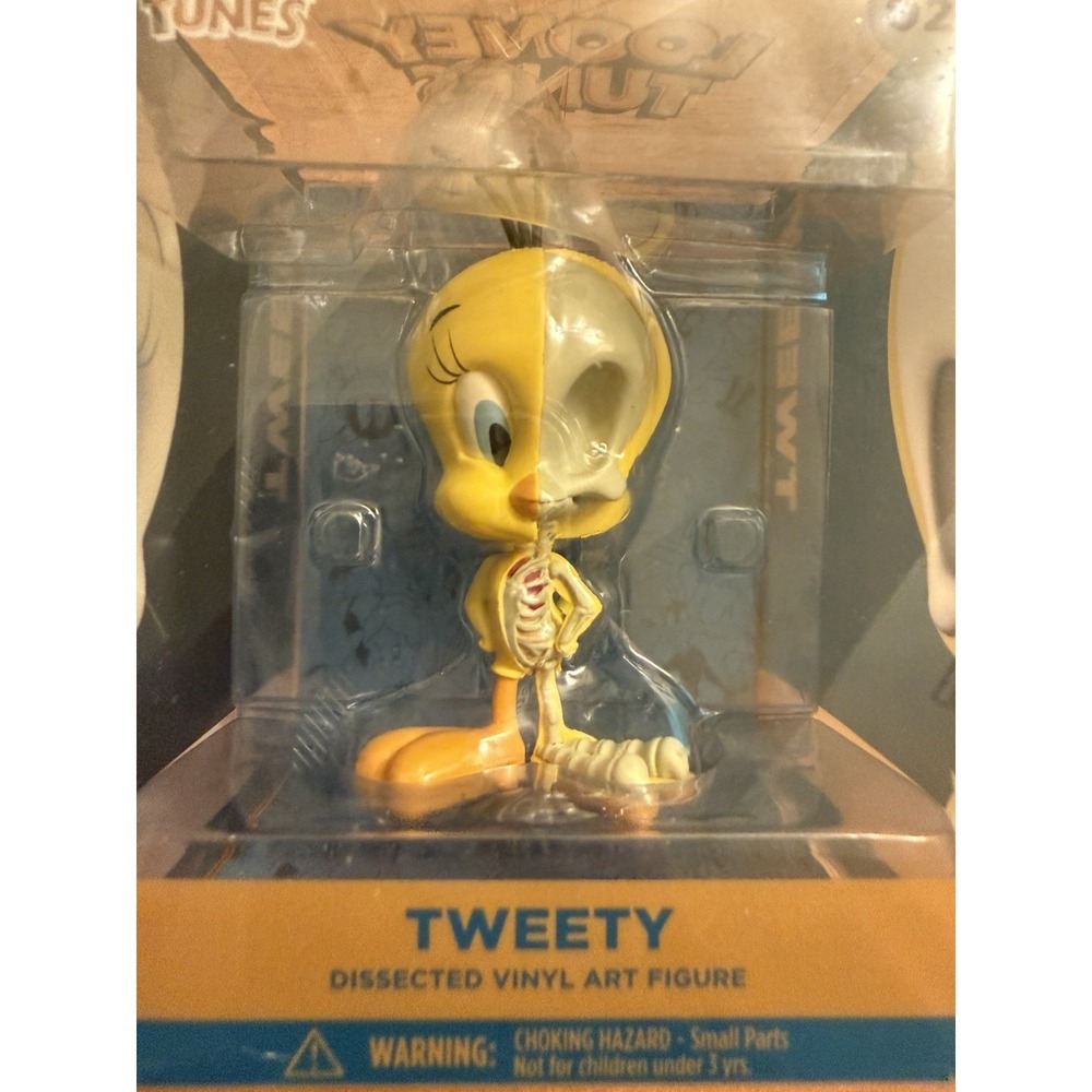 Jason‎ Freeny XXRay Looney Tunes Tweety Bird Action Figure Mini Vinyl Figure New